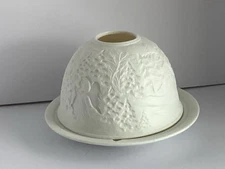 Hellmann Versand Lithophane Starlight Fairy Lamp Tea Light Holder