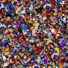 Anime DBZ 23 - 18"x46" Hydrographic Film Hydro Dipping