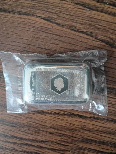 Niue 2024 100 Gram Pressburg Silvernote Coin Bar In Mint Plastic