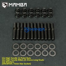 Nickel Turbo Exhaust Manifold Stud Ford Scorpio Sierra P100 Lima Ohc 2.3 Ll23