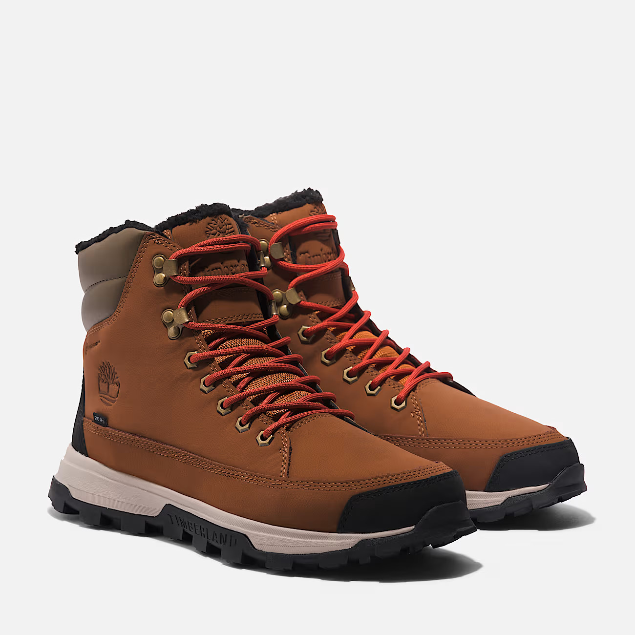 's Timberland*treeline Waterproof Boot* Color~rust Size 11.5