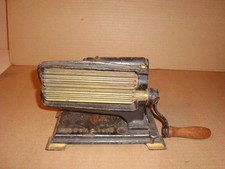 VINTAGE EAGLE FLUTING PLEATER CLOTHING PAT. NOV, 2 1875 MACHINE TOOL