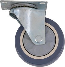AlveyTech Front 4" Caster Wheel with Fork  Axle - For 4 Wheel, Gray