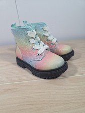 Toddler Girls' Amaya Lace-Up Combat Boots - Cat  Jack Size 8