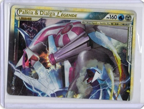 Carte Pokémon - Palkia & Dialga LÉGENDE (Haut) - 97/102 - HGSS Triomphe - 2010