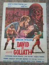 David and Goliath French Grande movie Poster Original