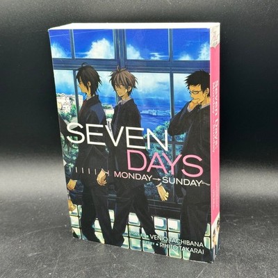 Seven Days Monday Sunday Manga Omnibus BL Venio Tachibana Rihito Takara