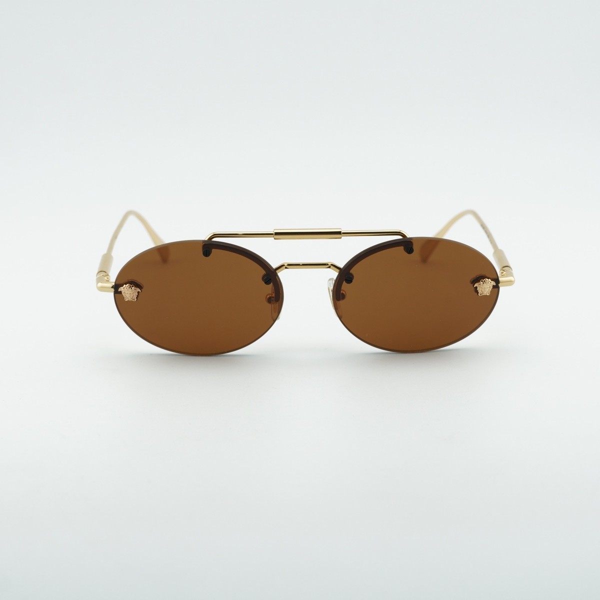 New Versace VE2295 1002/73 Gold/Brown 56-16-145 Sunglasses | eBay