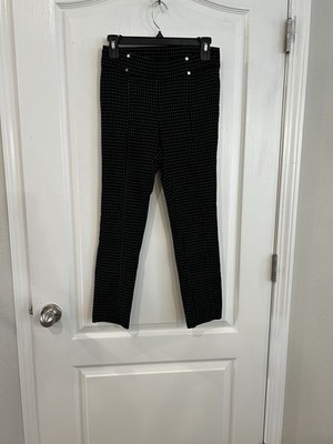 Rafaella Women's Pull-On Comfort Stretch Pants 4P Black Blue Beige NWOT