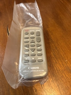 Canon WL-D88 Wireless Remote Control for Camcorder Zoom Play Stop Record
