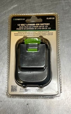 Genesis GLAB12B 12 Volt Lithium Ion Replacement Battery SKU 5094321