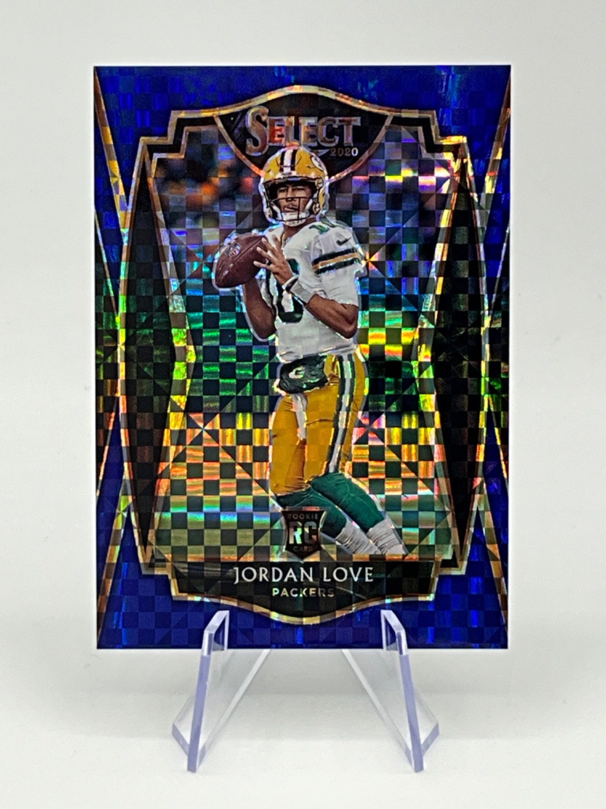 2020 Panini Select - Premier Level #147 Jordan Love 031/149 Blue Prizm Rookie RC