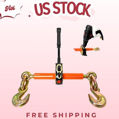Electric Torque Drive Load Binder For 5/16 3/8 Chain 5400 Lbs Ratchet