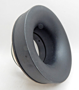 6" AIR FILTER Inlet Velocity Adapter Funnel fits 3.5" Tube with Coupler Clamps