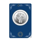 Pamp Mmtc Lotus  10 Gram Silver Coin - In Assay Card
