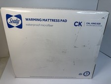 Sealy Warming Mattress Pad California King Size 72 in x 84 Controls Open Box