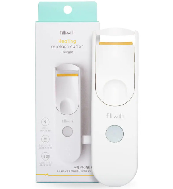K-Beauty Filmmily Eyelash Curler and Heating Charging USB Type (20R)