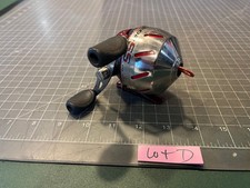 Zebco 202 SS Vintage Spincast Spinning Fishing Reel - Made in USA - Works! Lot D
