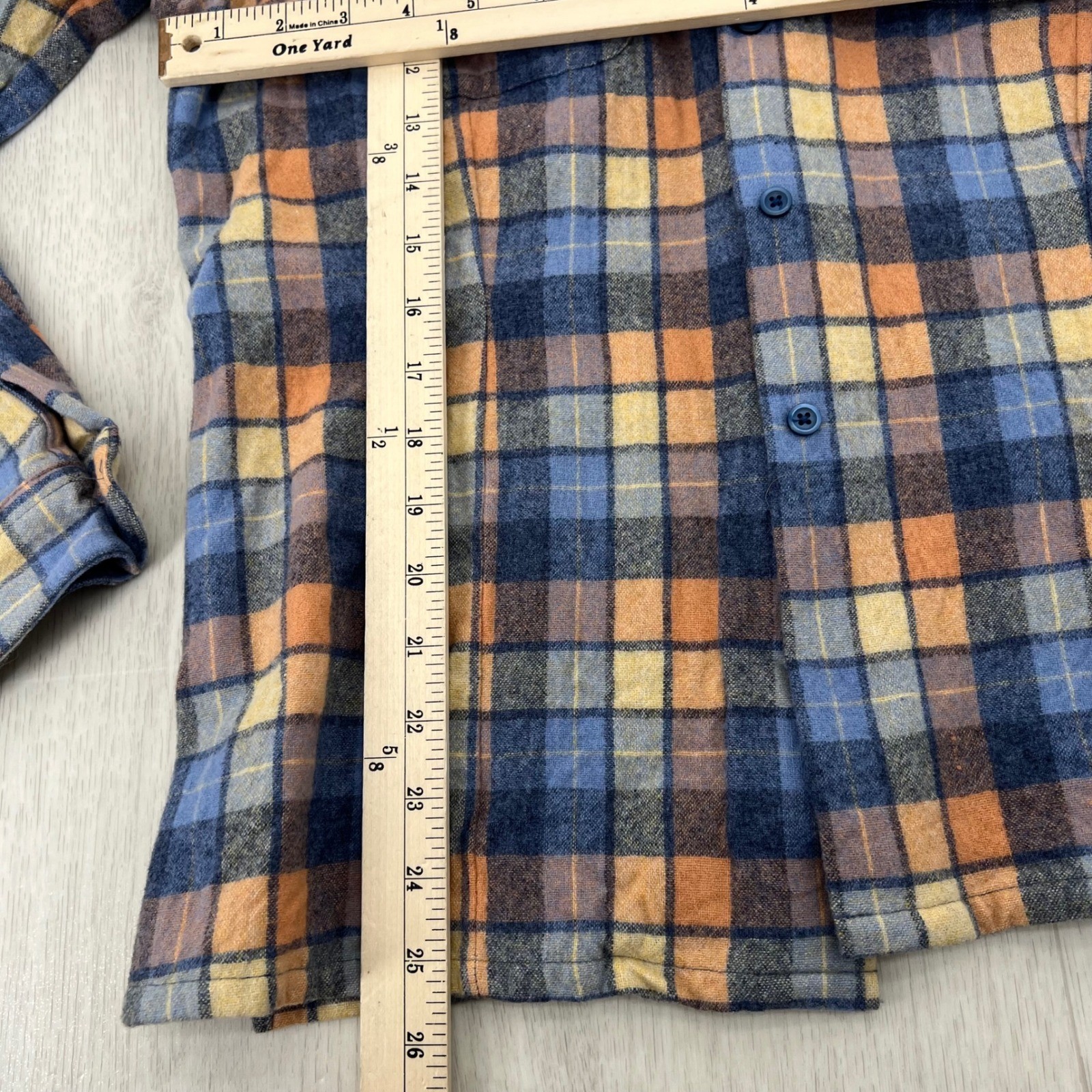 Pendleton Plaid Wool Shirt Button Down Long Sleev… - image 5