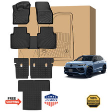 Peleus VW Tiguan 2025-2026 All-Weather TPE Floor Mats Liner Set