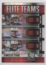 2007 Donruss Elite Teams Red 162/400 Brandon Jones LenDale White Vince Young 2r7