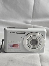 CASIO EXILIM EX-Z77 Compact Digital Camera From Japan - White - Tested 