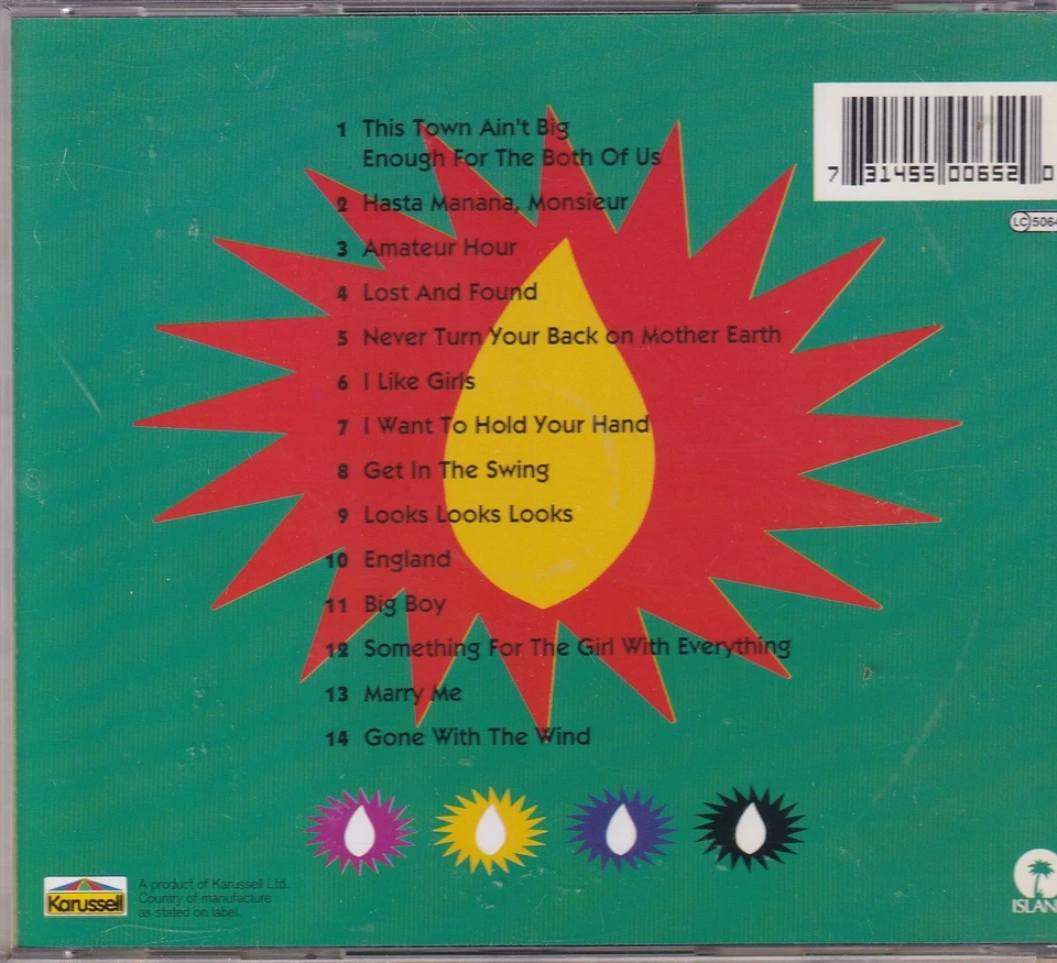 -1833- Sparks - In The Swing -CD- nahezu neuwertig - Bild 2 von 2