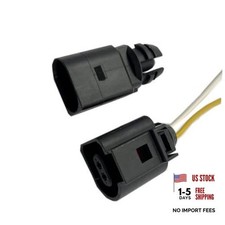 Ambient Air Temperature Sensor with 2-pin Connector Plug Wiring Harness