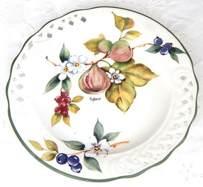 FRÜHSTÜCKSTELLER DESSERTTELLER TIFFANY Boutique Italy 21 cm