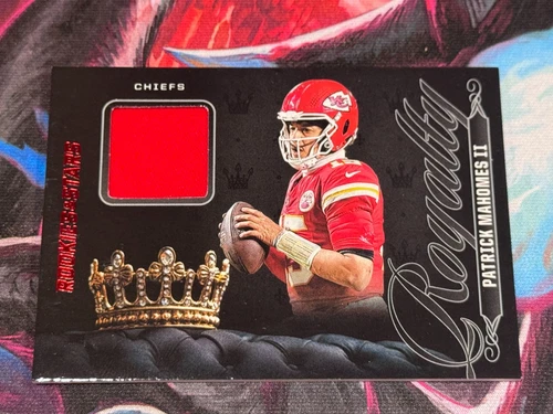 2025 Rookies and Stars Patrick Mahomes Royalty Patch Card #R-PMS Chiefs