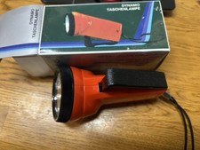 Vintage Dynalite Flashlight Hand Crank Dynamo Emergency Light Vintage In Box Vintage Dynalite Flashlight Hand Crank Dynamo Emergency Light Vintage In Box