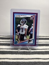 2025 Panini Donruss - Rated Rookie Xavier Watts #399 Purple Press Proof (RC)