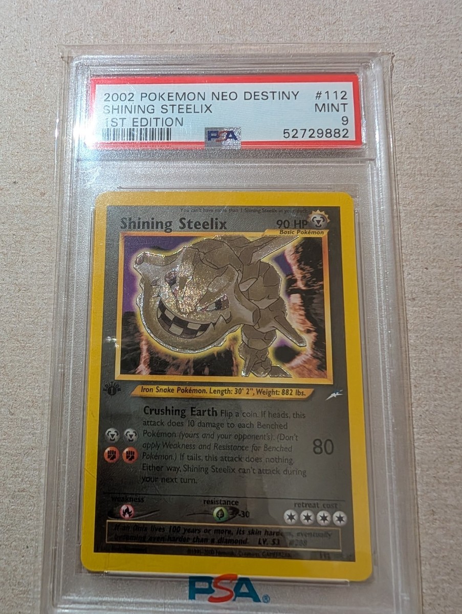 Shining Steelix 112/105 Neo Destiny Holo for sale online | eBay
