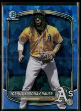 2025 Bowman Draft #BDC-125 Joshua Kuroda-Grauer Sapphire Edition