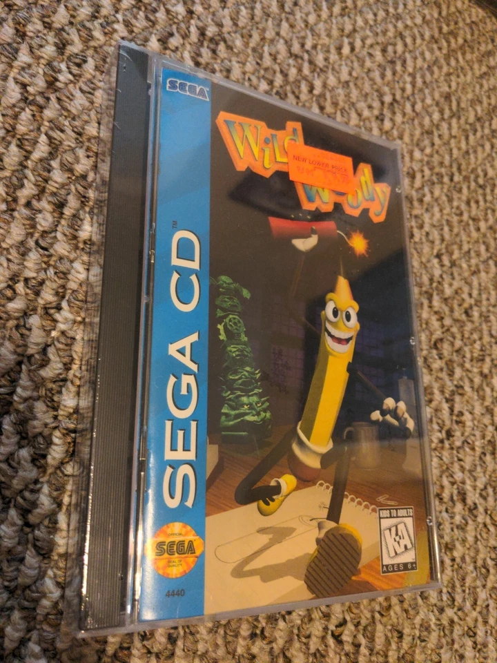 Wild Woody - Sealed Sega CD Game Brand New Unopened 1995 - Image 3 of 4