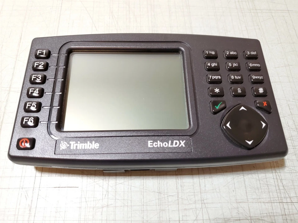 Terminal de visualización de mensajes Trimble Echo LDX II 67788 NUEVO 46860-10 para verificación cruzada Foto 2 de 4