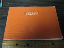 Genuine Konica Autoreflex T Camera Instruction Manual / Guide