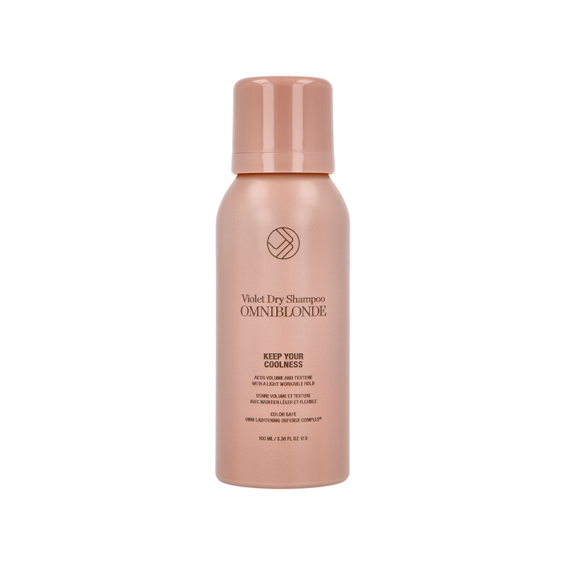 Shampoo a secco OMNIBLONDE Violet Dry Shampoo Keep Your Coolness 100ml