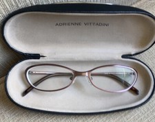 Adrienne Vittadini AV6040 171 Full Metal Frame Eyeglasses 51   16 130  Case 