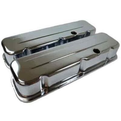 Racing Power R9236 (Pair) Valve Cover Short Steel 2-5/8