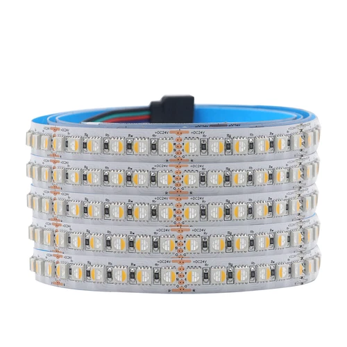 Tira LED 5m 12V 24V RGB RGBW RGBWW SMD 5050 IP65 tira regulable cinta tira - Imagen 14 de 41
