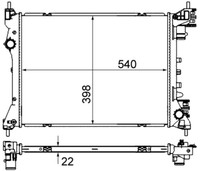 KÜHler Alfa Romeo Mito; Fiat Doblo 1.4 08-