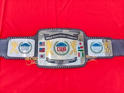 CWA World Heavyweight Continental Wrestling Association Championship Belt 2mm