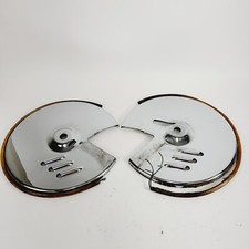 Harley 84-91 Softail Fxst Flst Fxwg Front Chrome Rotor Covers
