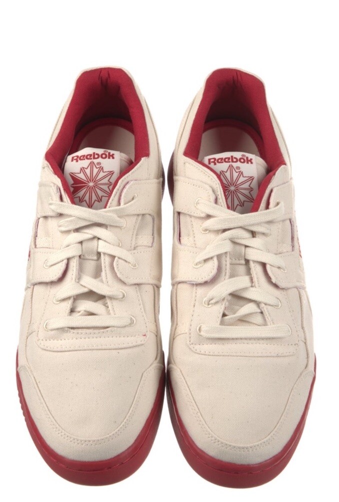 Reebok Workout Plus Mens 5 Athletic Shoes Chalk Flash‎ Red GZ3654 NEW Amazon.co.jp: Reebok GZ3654 Workout Plus Chalk/Flash Red  main image 3