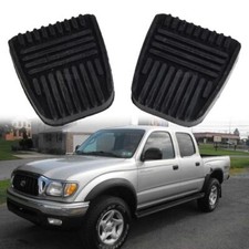 1 Pair Rubber Replacement Brake Clutch Pedal Pads Cover For Toyota Tacoma 95-01