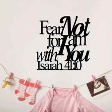 Local warehouseIsaiah 41:10 Metal Bible Verse, Christian Home Decor MUG215737