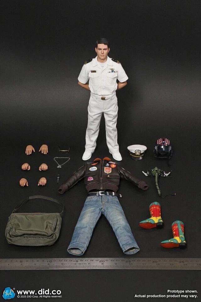 DID MA8018 1/6 Military US Navy Pilot Soldier 12"Action Figure - Image 2 of 4