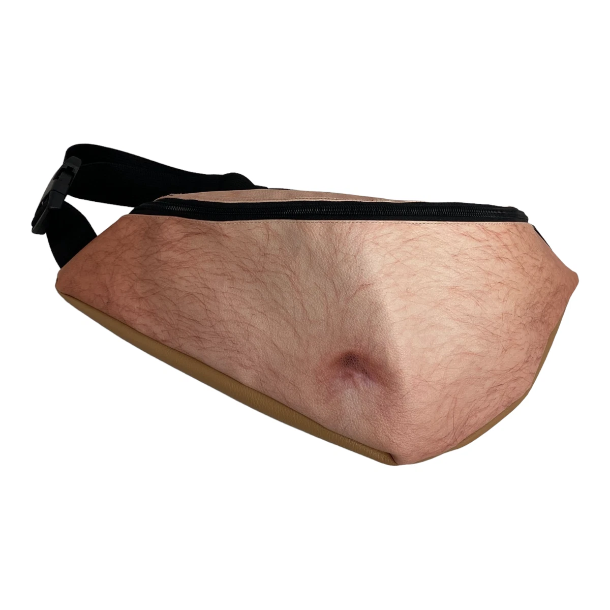 Beer Belly Bag Fanny Pack Novelty Dad Bod Hairy Waist Bag Gag Gift