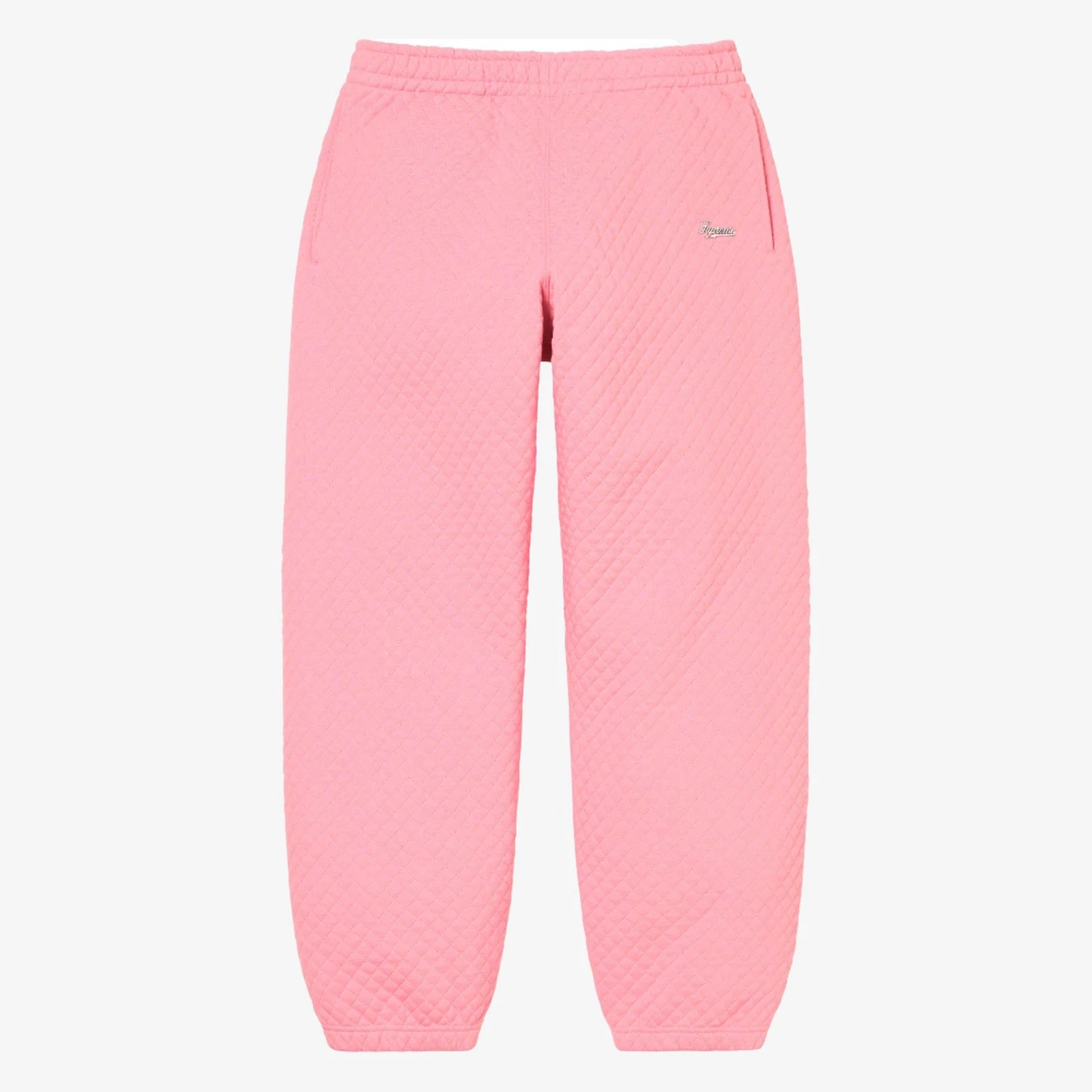 Pantalon de survêtement Supreme « Micro matelassé » rose poussiéreux (SS23)